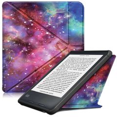 imoshion Design Klappbare Klapphülle für das Kobo Libra 2 / Tolino Vision 6 - Space