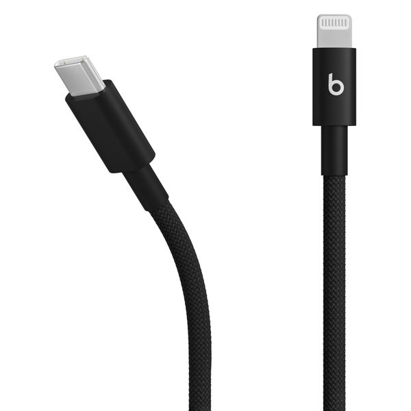 Beats Geflochtenes USB-C zu Lightning Kabel - 1,5 Meter - Bolt Black