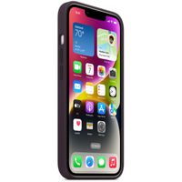 Apple Silikon-Case MagSafe für das Apple iPhone 14 - Elderberry