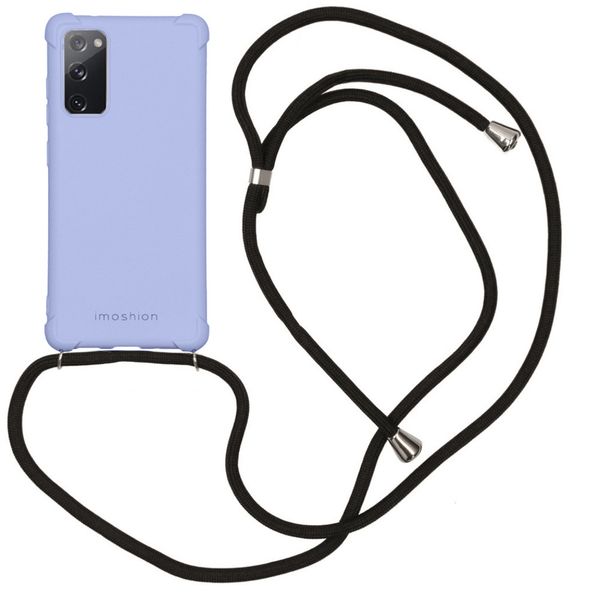 imoshion Color Backcover mit Band Samsung Galaxy S20 FE - Lila