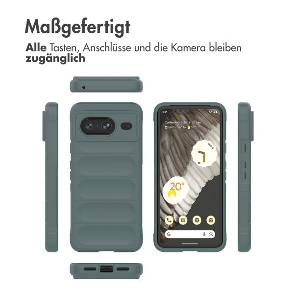 imoshion EasyGrip Backcover für das Google Pixel 8 - Dunkelgrün