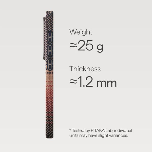 Pitaka Ultra Slim Case Samsung Galaxy S26 - Sunset