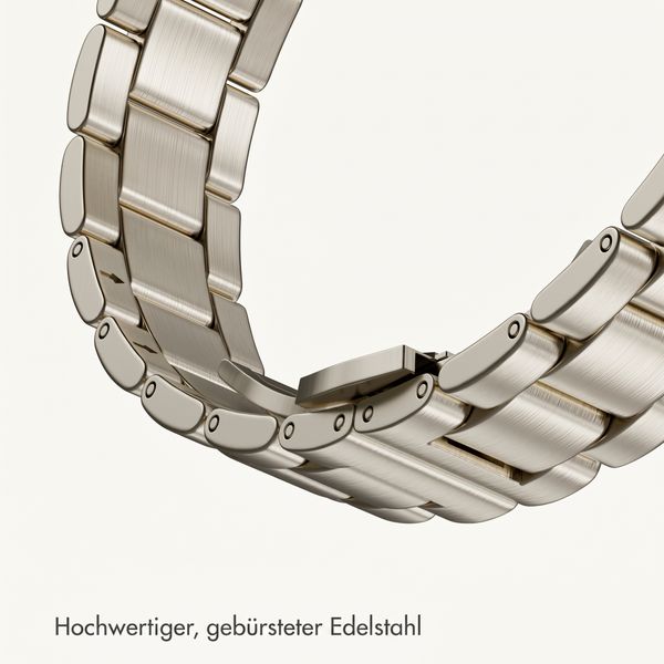 Selencia Slim Stahlgliederarmband für Apple Watch | 38/40/41/42 mm - Polarstern