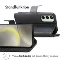 imoshion Luxuriöse Klapphülle Samsung Galaxy S24 FE - Schwarz