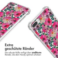 imoshion Design Hülle mit Band Apple iPhone 8 Plus / 7 Plus - Flower Water