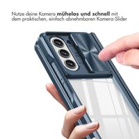 imoshion Back Cover mit Kameraschieber für das Samsung Galaxy Z Fold 5 - Dunkelblau