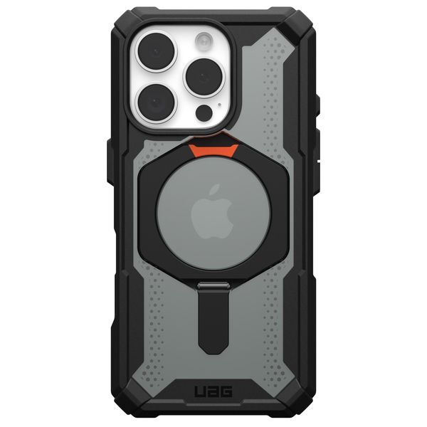 UAG Plasma XTE Back Cover MagSafe für das iPhone 16 Pro - Black / Orange