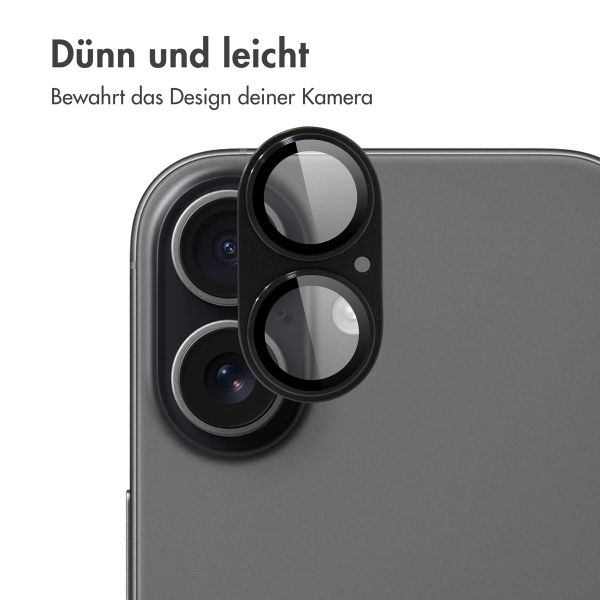 imoshion Kameraprotektor aus Glas 2er-Pack für das Apple Apple iPhone 17 - Schwarz