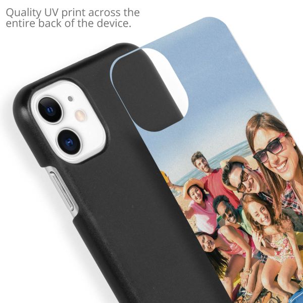 Gestalte deine eigene Apple iPhone 11 Hardcase Hülle - Schwarz