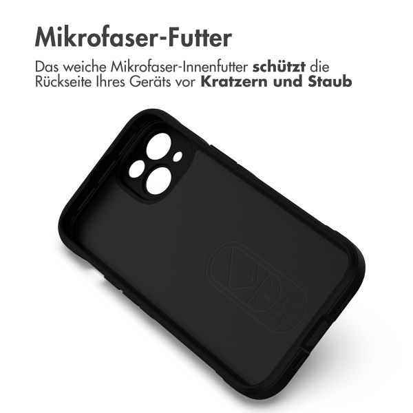 imoshion EasyGrip Back Cover für das iPhone 14 - Schwarz