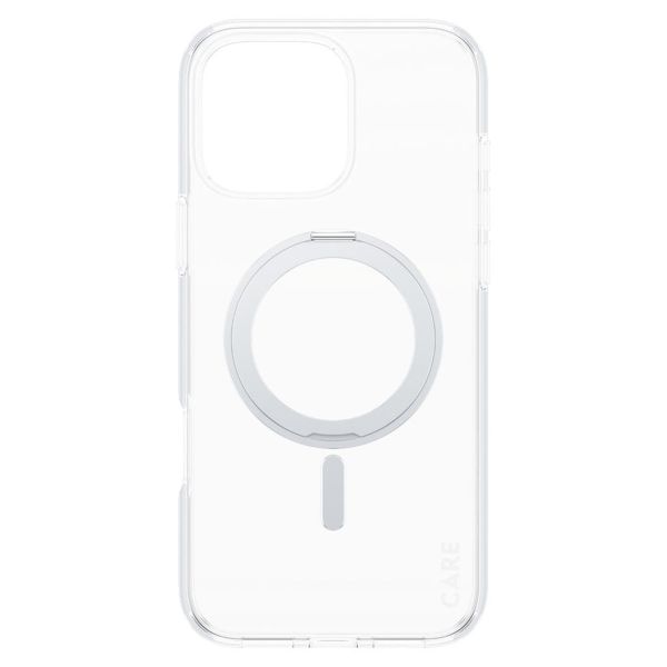 CARE by PanzerGlass Kickstand Case MagSafe für das iPhone 16 Pro Max - Silber