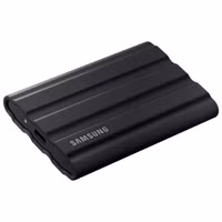 Samsung Portable SSD T7 Shield - 4TB - USB 3.2 Gen 2 - IP65 - Schwarz