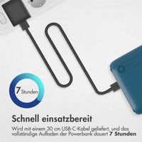 imoshion Powerbank - 27.000 mAh - Schnelles Aufladen und Power Delivery - Blau