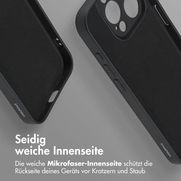imoshion Color Back Cover mit MagSafe Apple iPhone 15 Pro - Schwarz
