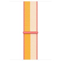Apple Sport Loop Armband für das  Apple Watch Series 1 t/m 11 / SE / Ultra (44/45/46/49 mm) - Maize/White