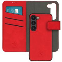 imoshion Entfernbare 2-1 Luxus Klapphülle für das Samsung Galaxy S23 - Rot