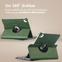 imoshion 360° drehbare Klapphülle Apple iPad Air 13 Zoll (2025) M3 / (2024) M2 - Grün