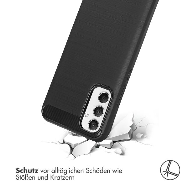 imoshion Brushed Back Cover für das Samsung Galaxy A34 (5G) - Schwarz