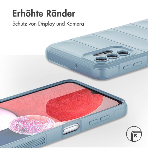 imoshion EasyGrip Back Cover für das Samsung Galaxy A13 (4G) - Hellblau