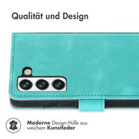 imoshion Klapphülle mit Kordel Samsung Galaxy S22 - Türkis