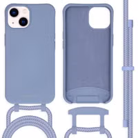 imoshion Color Backcover mit abtrennbarem Band für das Apple iPhone 14 - Ash Blue