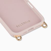 Selencia Rivièra Backcover mit MagSafe mit abnehmbaren Haken Apple iPhone 16 - Sorbet Pink