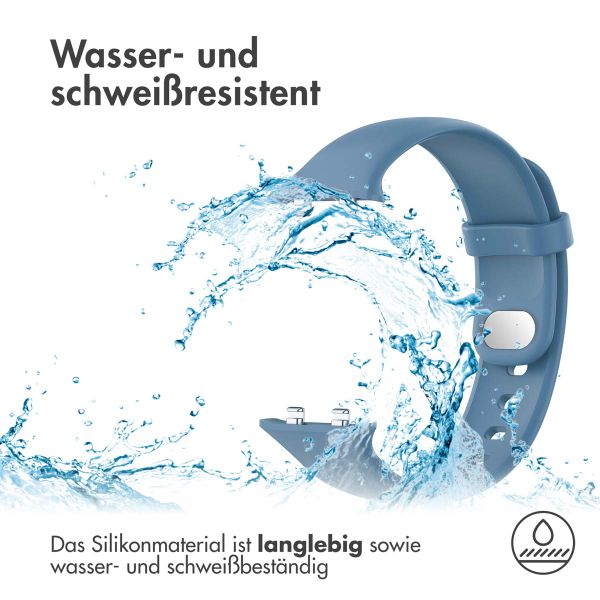 imoshion Silikonband für das Oppo Watch 41 mm - Blau