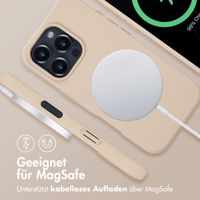 imoshion Color Backcover mit abnehmbarem Handykette und MagSafe Apple iPhone 16 Pro Max - Nude