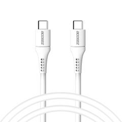 Accezz USB-C- auf USB-C-Kabel - 1 m - Weiß