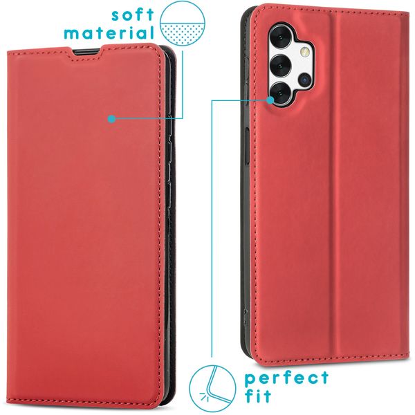 imoshion Slim Folio Klapphülle Samsung Galaxy A32 (5G) - Rot