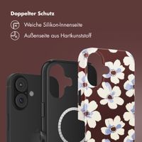 Selencia Vivid Rückabdeckung mit MagSafe Apple iPhone 17 - Choco Flower Pop