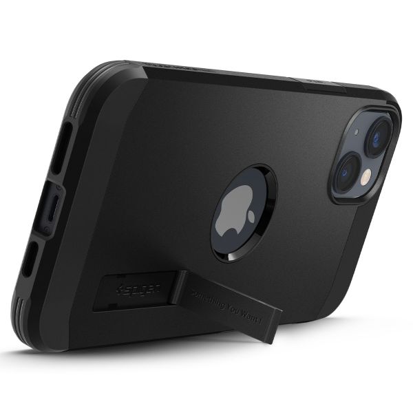 Spigen Tough Armor™ Case MagSafe für das Apple iPhone 14 - Schwarz