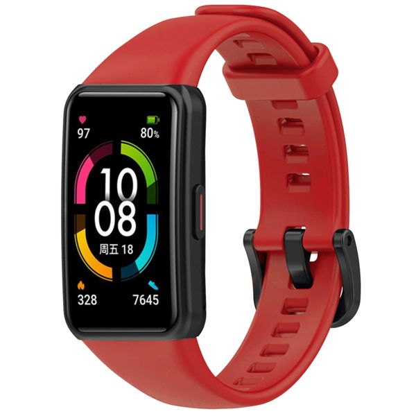 imoshion Silikonband für das Huawei Band 6 / Honor Band 6 - Rot