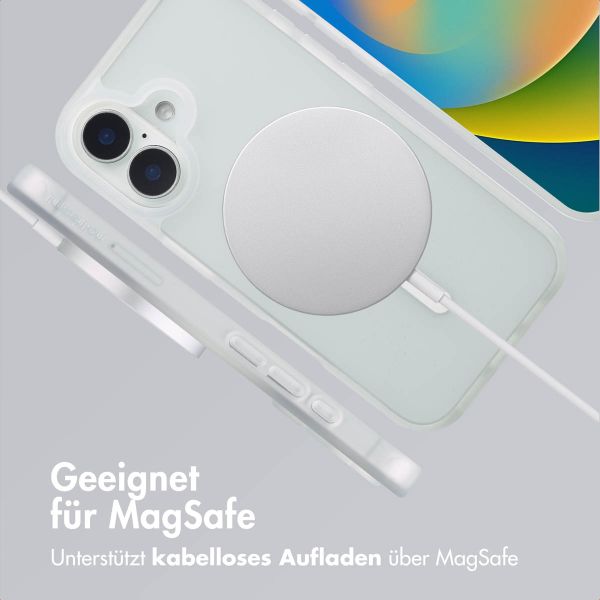 imoshion Color Guard Back Cover mit MagSafe für das iPhone 16 - Weiß