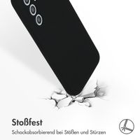 Accezz Liquid Silikoncase Samsung Galaxy A54 (5G) - Schwarz