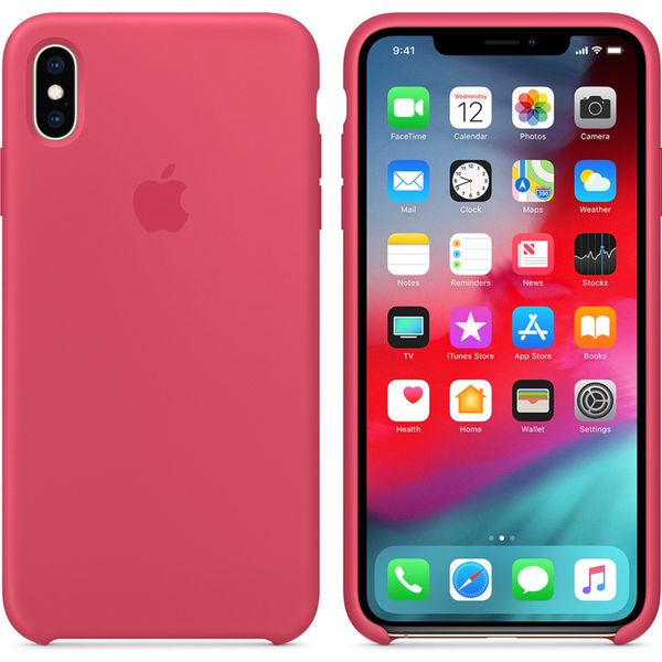 Apple Silikoncase Hibiscus für das Apple iPhone Xs Max