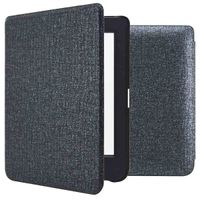 imoshion Canvas Sleepcover Klapphülle für das Kobo Nia - Glitter Schwarz