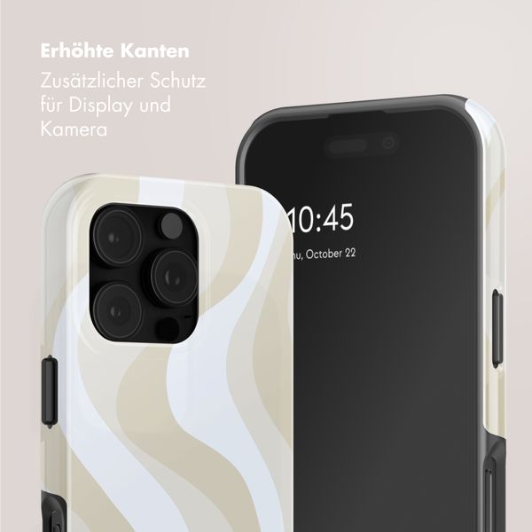 Selencia Vivid Rückabdeckung mit MagSafe Apple iPhone 16 Pro Max - Desert Waves Beige