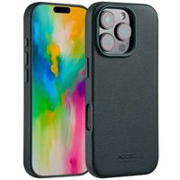 Accezz MagSafe Leather Backcover für das Apple iPhone 16 Pro - Cedar Green