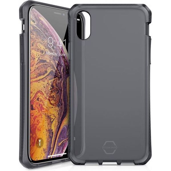 Itskins Spectrum Frost Backcover iPhone Xs Max - Schwarz