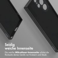 imoshion Color Back Cover mit MagSafe Samsung Galaxy S24 Ultra - Schwarz