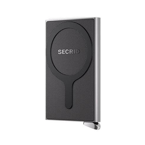 Secrid Cardprotector MagSafe Fluted - Kartenhalter - Silver