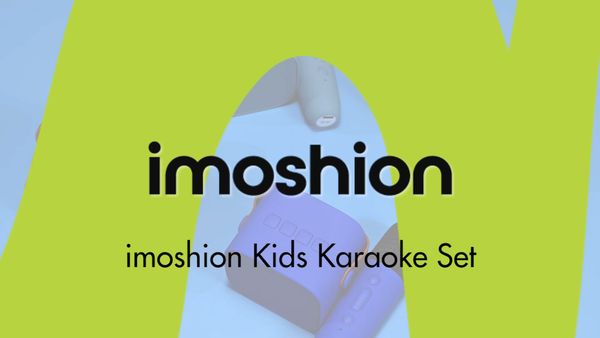 imoshion Kids Karaoke-Set - Lautsprecher und Mikrofon - Cobalt Blue