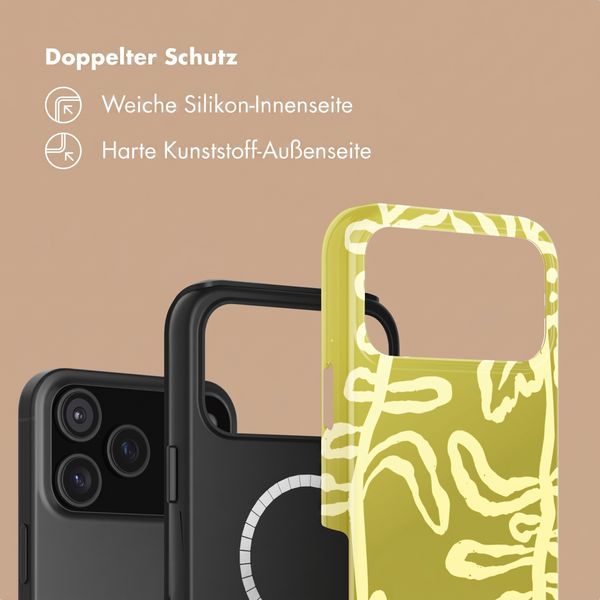 Selencia Vivid Rückabdeckung mit MagSafe Apple iPhone 18 Pro Max / 17 Pro Max - Chalky Bloom