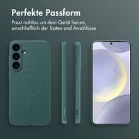 imoshion Color Back Cover mit MagSafe für das Samsung Galaxy S25 Plus - Dunkelgrün
