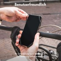 Accezz Handyhalterung für das Fahrrad für das Samsung Galaxy S22 - Verstellbar - Universell - Schwarz