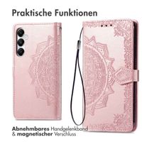 imoshion Mandala Klapphülle Samsung Galaxy A35 - Rosé gold