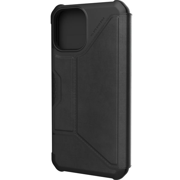 UAG Metropolis Klapphülle iPhone 12 Pro Max - Leather Black