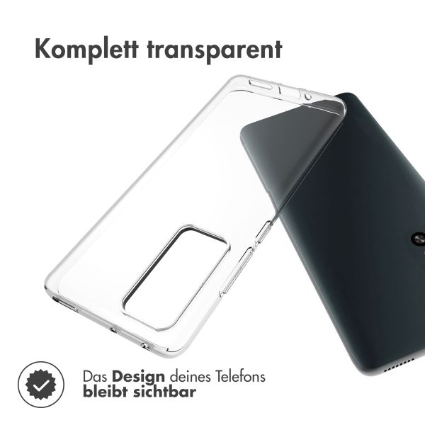 Accezz Clear TPU Backcover Xiaomi 12 / 12X - Transparent