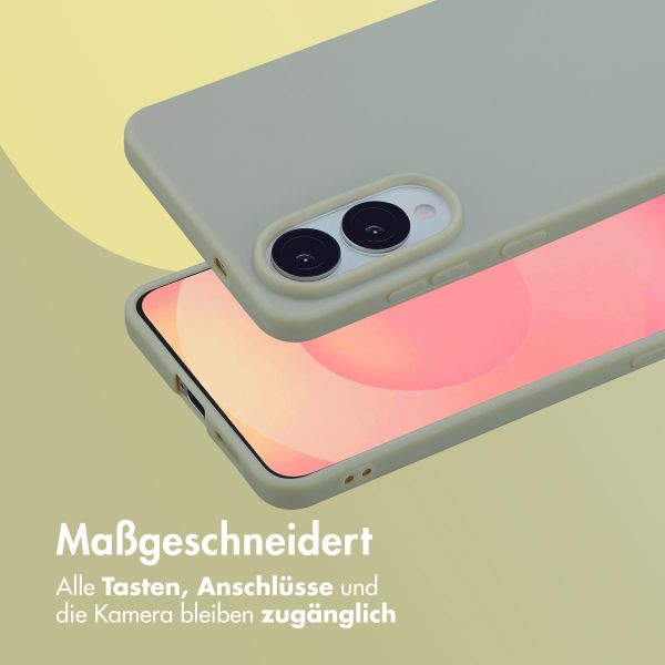 imoshion TPU Color Cover Samsung Galaxy S25 Edge - Grau